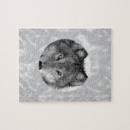 Wolf Jigsaw Puzzle (Horizontal)