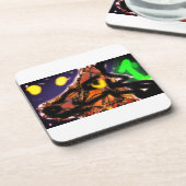 Wolf joy getränkeuntersetzer (Linke Seite)