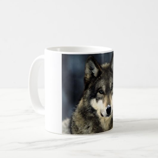 Wolf Kaffeetasse (Vorderseite Links)