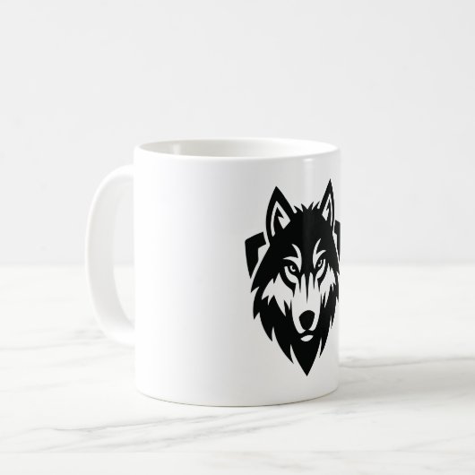 WOLF KAFFEETASSE (Vorderseite Links)
