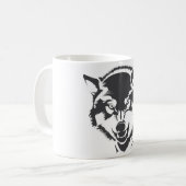 Wolf Kaffeetasse (Vorderseite Links)