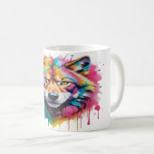 Wolf Kaffeetasse (VorderseiteRechts)