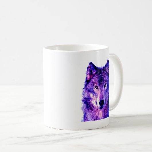 Wolf Kaffeetasse (VorderseiteRechts)