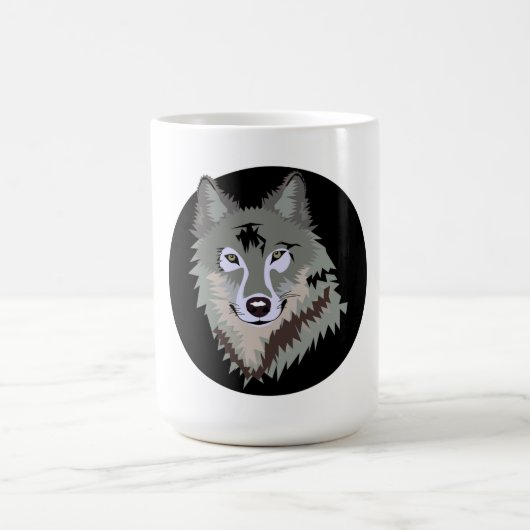 Wolf Kaffeetasse (Mittel)