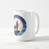 Wolf Kaffeetasse (VorderseiteRechts)