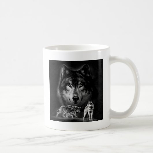 Wolf Kaffeetasse (Rechts)