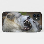 Wolf-Kampf Case-Mate iPhone Hülle (Rückseite (Horizontal))