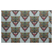 Wolf Kampf Flug Silber Stoff (Fat Quarter (45,7 x 55,9 cm))