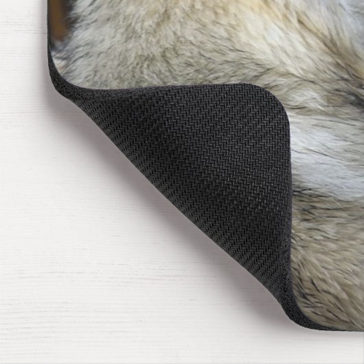 Wolf-Kampf Mousepad (Ecke)