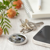 Wolf-Kampf Schlüsselanhänger (Seite)