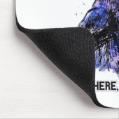 Wolf kämpft noch immer gegen Suizidprävention Mousepad (Ecke)