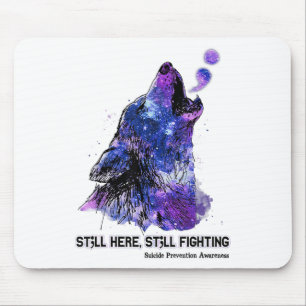 Wolf kämpft noch immer gegen Suizidprävention Mousepad