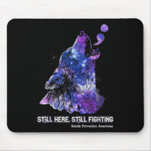 Wolf kämpft noch immer gegen Suizidprävention Mousepad