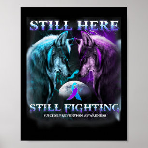Wolf kämpft noch immer gegen Suizidprävention Poster