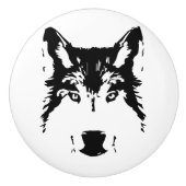 Wolf Keramikknauf (Vorderseite)