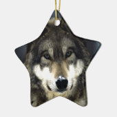 Wolf Keramikornament (Links)