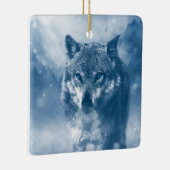 Wolf Keramikornament (Rechts)