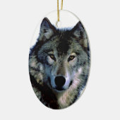 Wolf Keramikornament (Links)