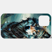 Wolf King Case-Mate iPhone Hülle (Rückseite (Horizontal))
