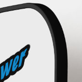 wolf king unlock your power pickleball schläger (Linke Seite)