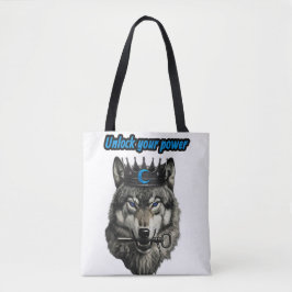wolf king unlock your power tasche