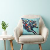 Wolf Kissen (Stuhl )