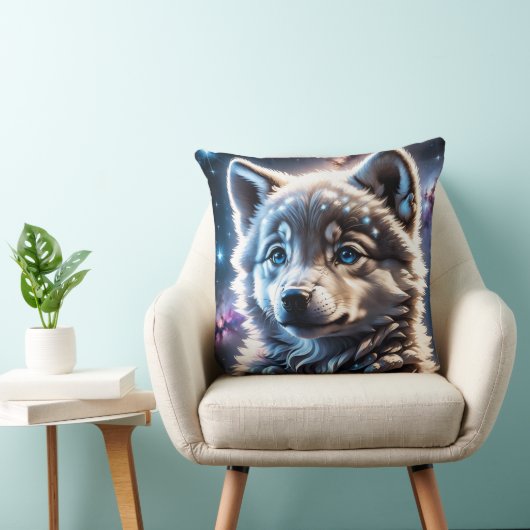 Wolf Kissen (Stuhl )