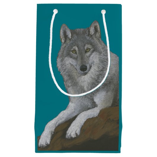 Wolf Kleine Geschenktüte (Vorderseite)
