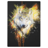 Wolf Klemmbrett (Rückseite)