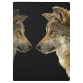 Wolf Klemmbrett (Rückseite)