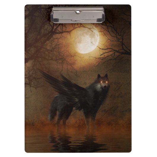 Wolf Klemmbrett (Vorderseite)