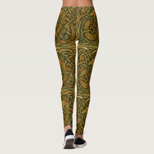 Wolf-Knoten Leggings (Rückseite)