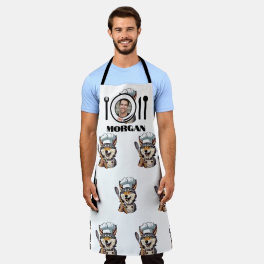 Wolf Koch Men's Schürze (Getragen)