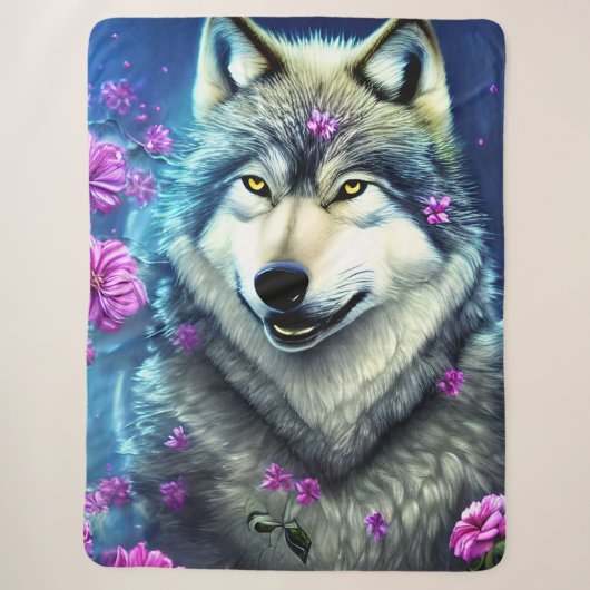 Wolf, König des Waldes Sherpadecke (Vorderseite)