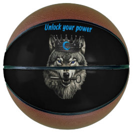Wolf König, entfessle deine Macht Basketball