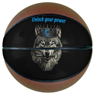 Wolf König, entfessle deine Macht Basketball