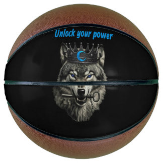 Wolf König, entfessle deine Macht Basketball