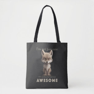 Wolf konzentrierte Phantastische Niedlich Adorable Tasche
