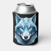 Wolf-Kopf Dosenkühler (Kanne Rückseite)