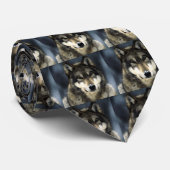 Wolf Krawatte (Gerollt)