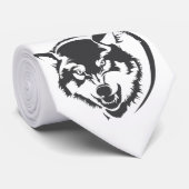 Wolf Krawatte (Gerollt)