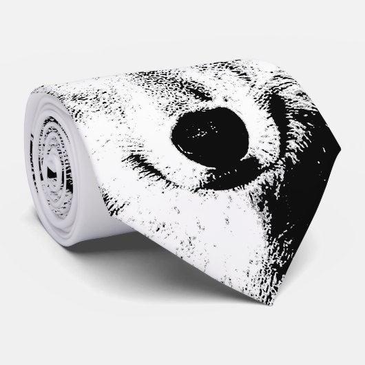 Wolf Krawatte (Gerollt)