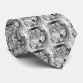 Wolf-Krawatte #1 Krawatte (Gerollt)