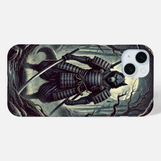 Wolf-Krieger - iPhone-Fall Case-Mate iPhone Hülle (Rückseite (Horizontal))