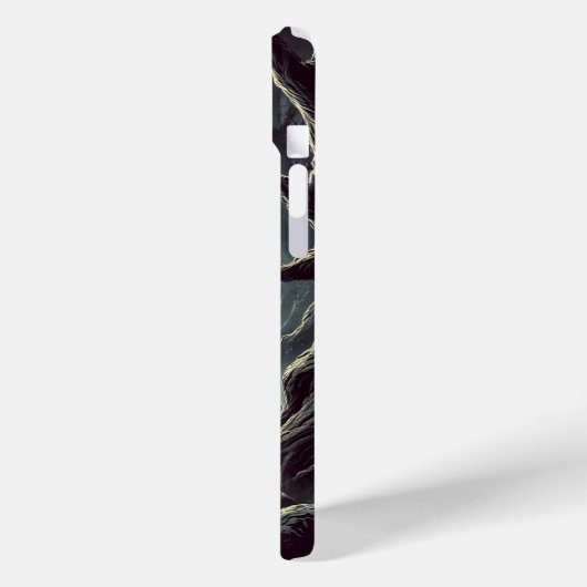 Wolf-Krieger - iPhone-Fall Case-Mate iPhone Hülle (Rückseite / Links)