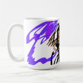 Wolf kühle Freude Kaffeetasse (Links)