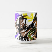Wolf kühle Freude Kaffeetasse (Mittel)