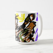 Wolf kühle Freude Kaffeetasse (VorderseiteRechts)