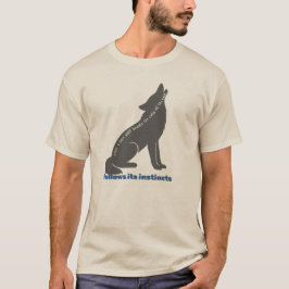 Wolf-Kunstwerk T-Shirt