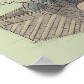 Wolf & Lamb Tea Party Poster (Ecke)